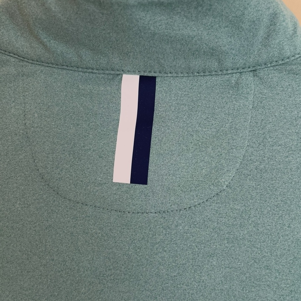 Rhoback Women’s Green Quarter-Zip Pullover Medium - Picture 5 of 5